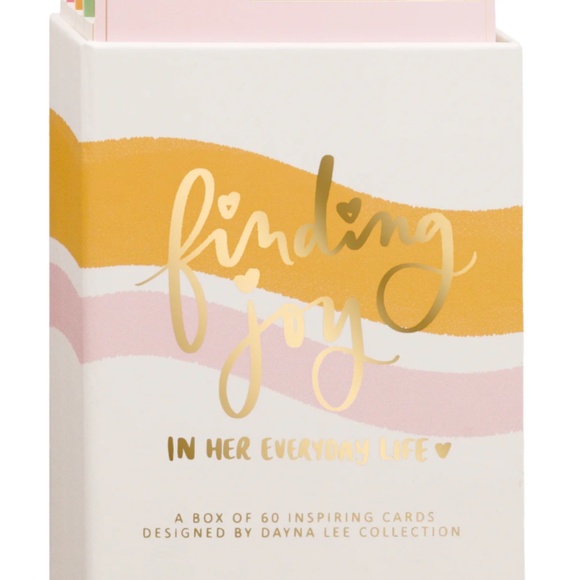 Self Care Finding Joy Handpicked Gift Box with daily inspirational cards - Picture 3 of 6